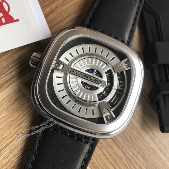 Sevenfriday自動機械男表 型號M1-1 七個星期五休閒高端男表  gjs2062